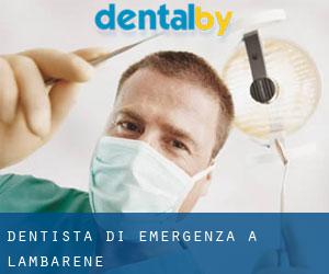 Dentista di emergenza a Lambaréné
