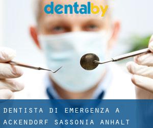 Dentista di emergenza a Ackendorf (Sassonia-Anhalt)