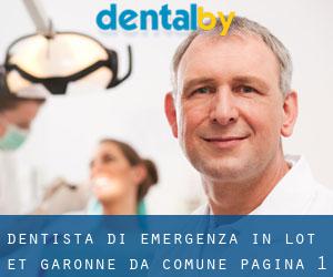 Dentista di emergenza in Lot-et-Garonne da comune - pagina 1