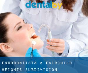 Endodontista a Fairchild Heights Subdivision