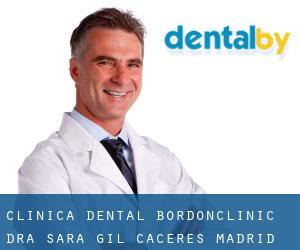 Clínica Dental Bordonclinic - Dra. Sara Gil Cáceres (Madrid)