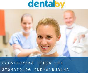 Czestkowska Lidia, lek. stomatolog. Indywidualna specjalistyczna (Wyszków)