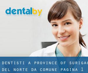 dentisti a Province of Surigao del Norte da comune - pagina 1