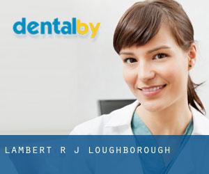 Lambert R J (Loughborough)